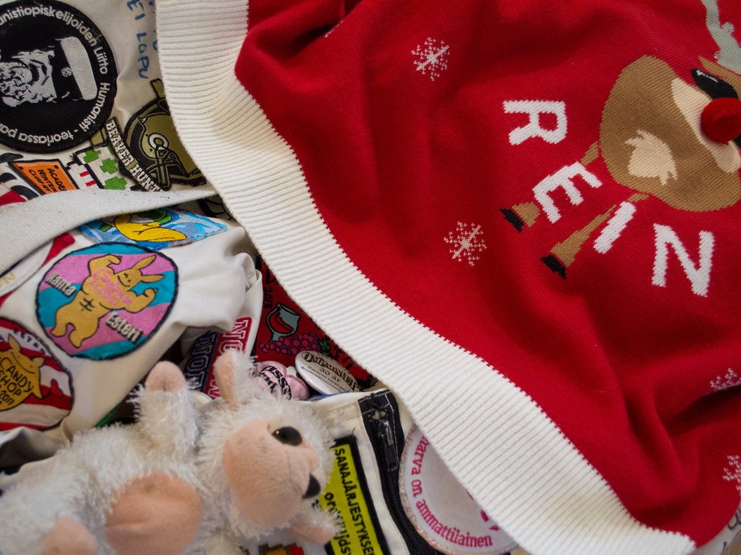 Tuplasti hulluttelua haalarien kera