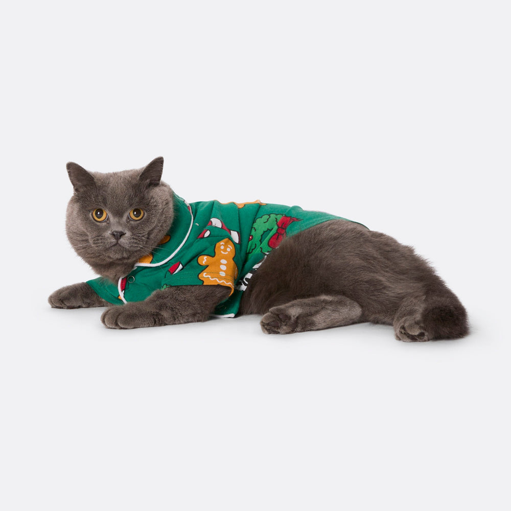 Kissojen Vihreä Hohoho Joulupyjama