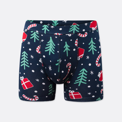 Joulukuvio Bokserit Sininen