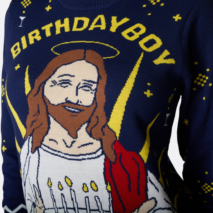 Naisten Birthday Boy Jouluneule