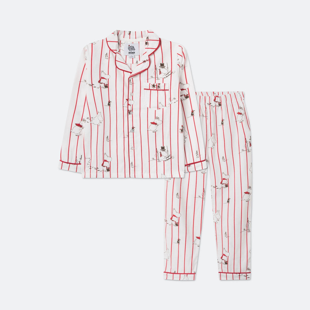 Lasten Muumi Flanelli Joulupyjama