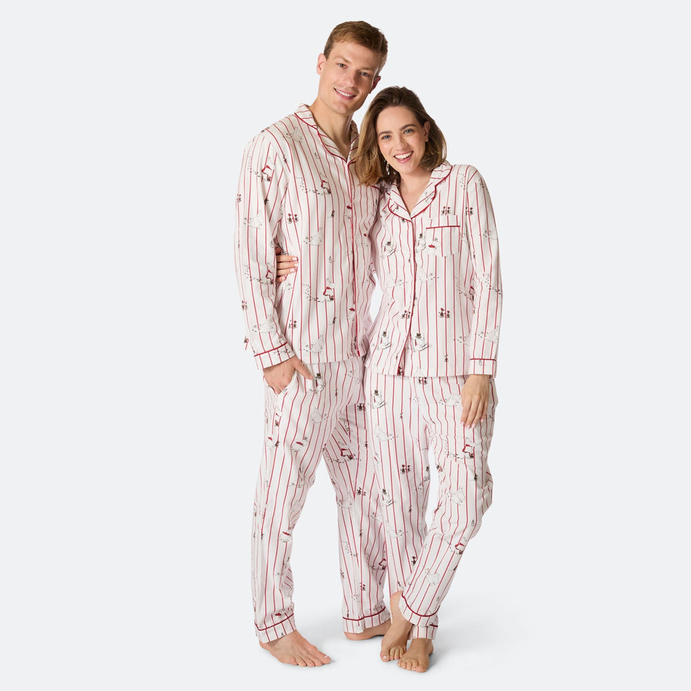 Miesten Muumi Flanelli Joulupyjama