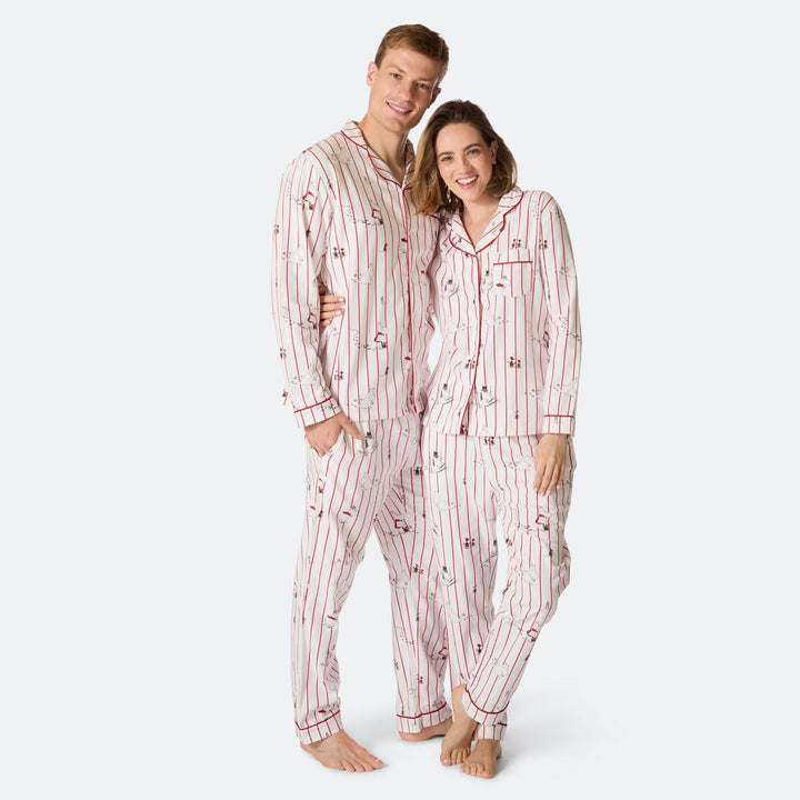 Miesten Muumi Flanelli Joulupyjama