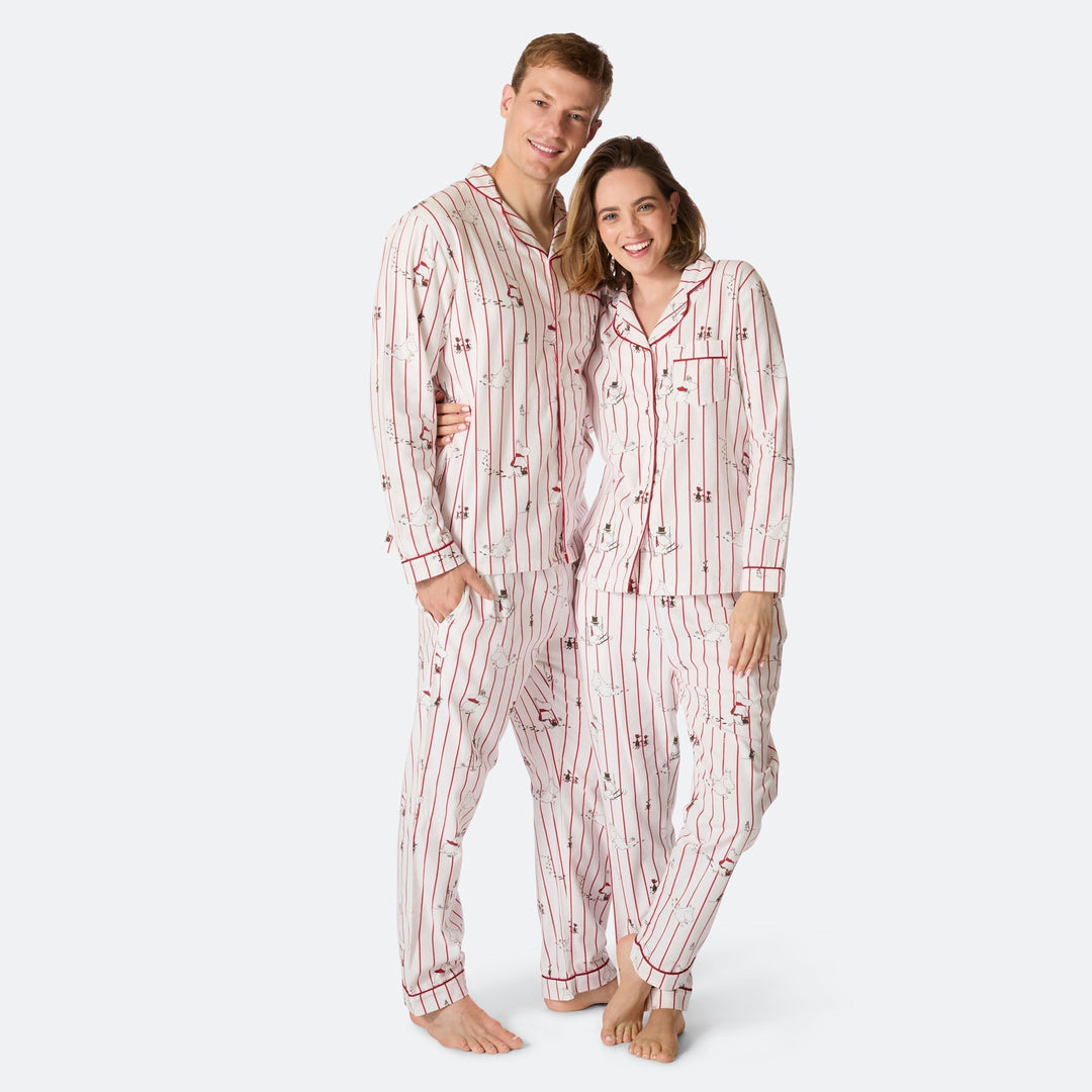 Miesten Muumi Flanelli Joulupyjama