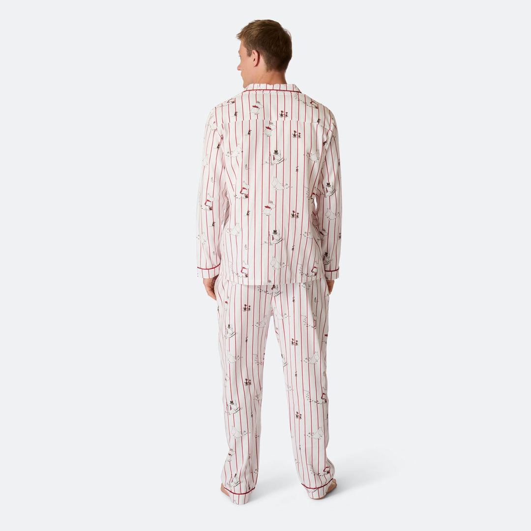 Miesten Muumi Flanelli Joulupyjama