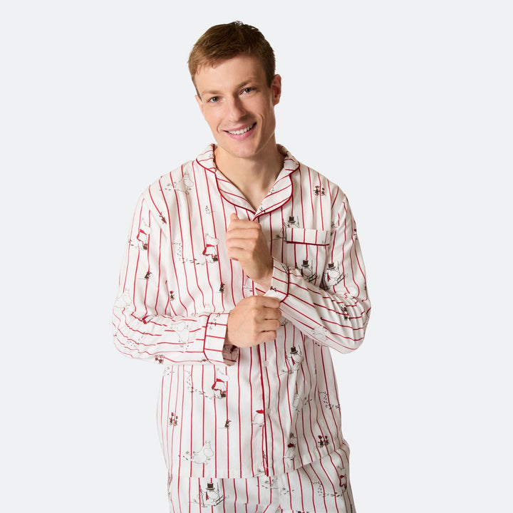 Miesten Muumi Flanelli Joulupyjama