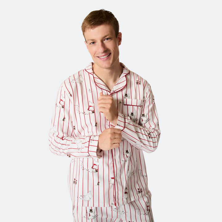 Miesten Muumi Flanelli Joulupyjama