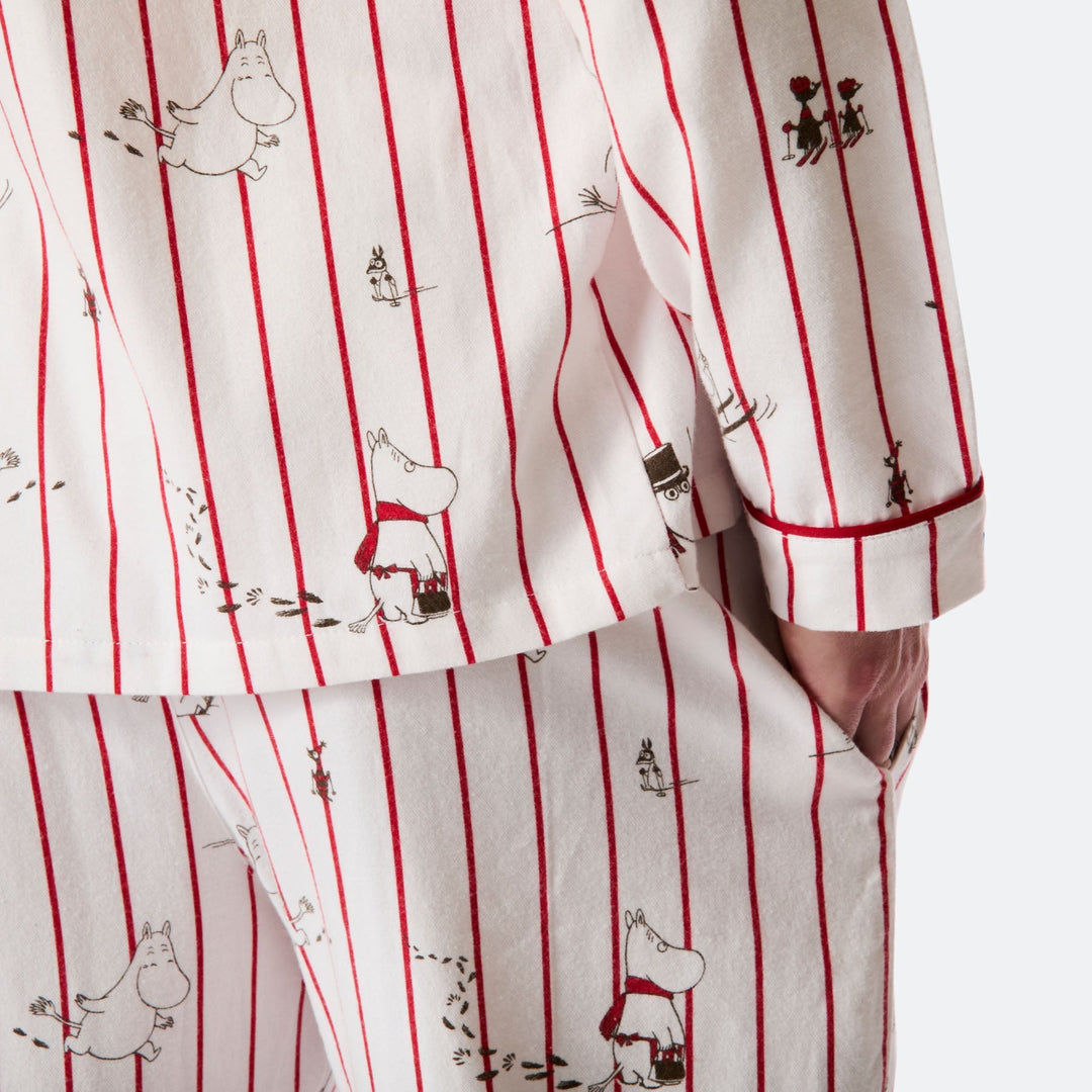 Miesten Muumi Flanelli Joulupyjama