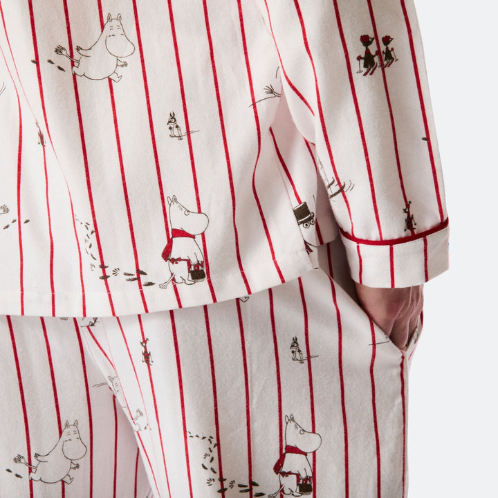Miesten Muumi Flanelli Joulupyjama