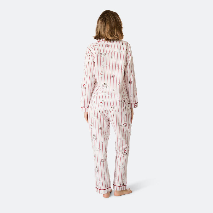 Naisten Muumi Flanelli Joulupyjama