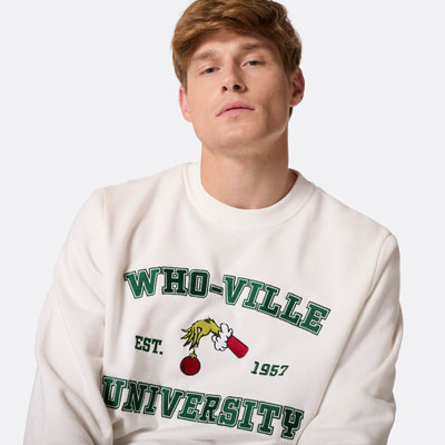 Miesten Who-Ville University Collegepusero