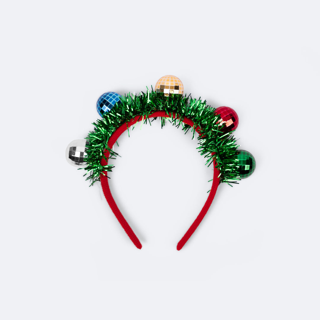 Joulupallo hiuspanta