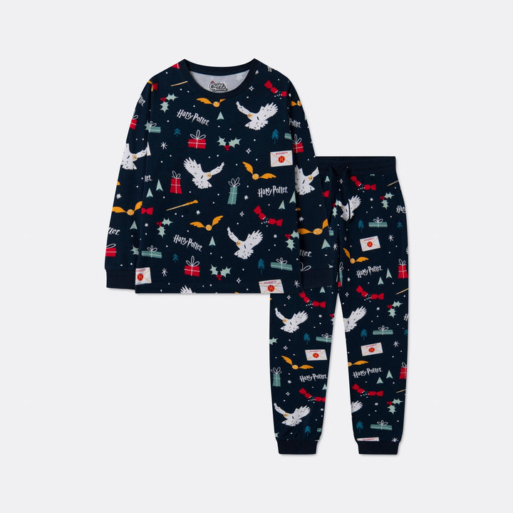 Lasten Sininen Harry Potter Pyjama