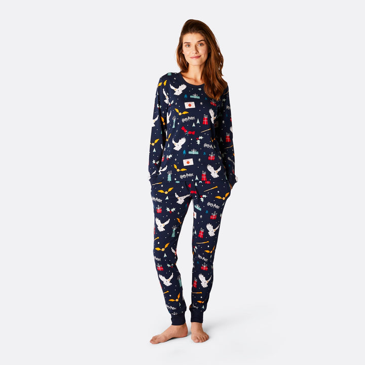 Naisten Sininen Harry Potter Pyjama
