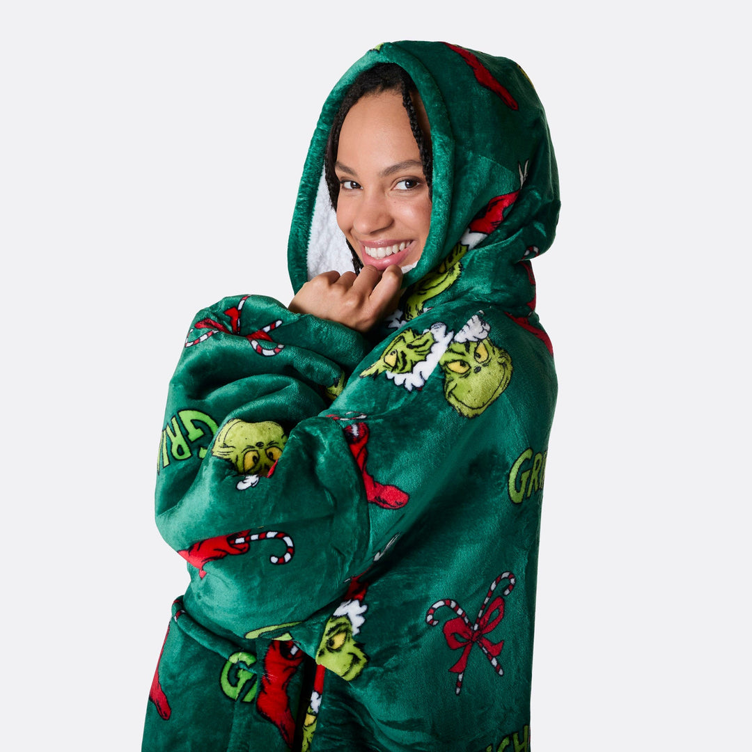 The Grinch vihreä HappyHoodie