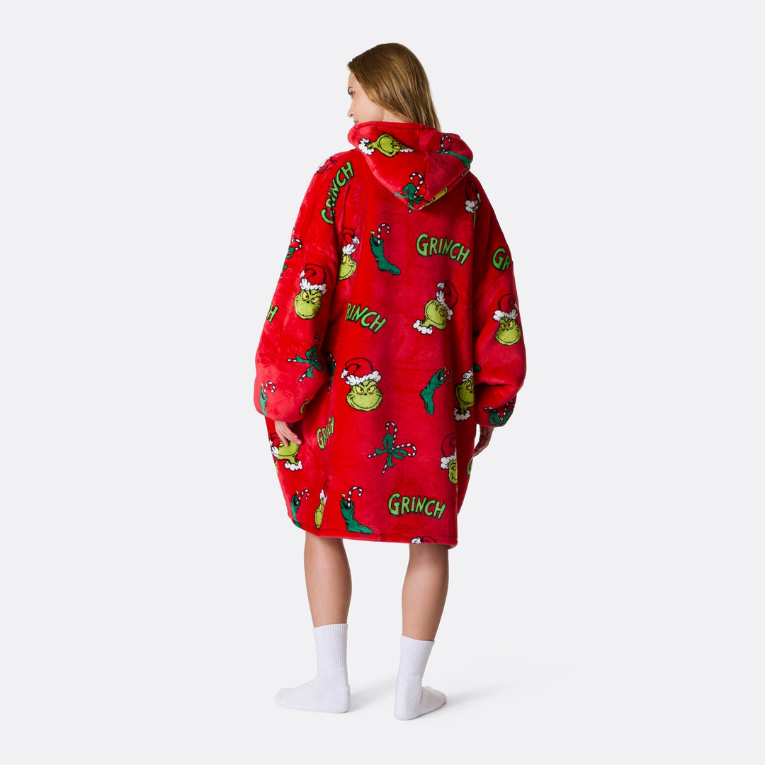 The Grinch punainen HappyHoodie