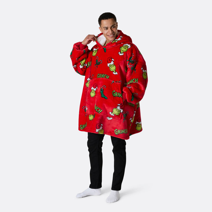The Grinch punainen HappyHoodie