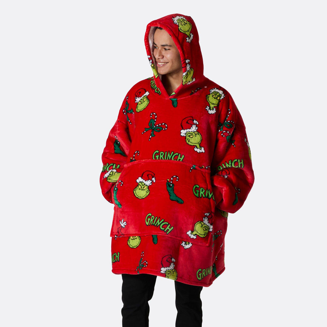 The Grinch punainen HappyHoodie