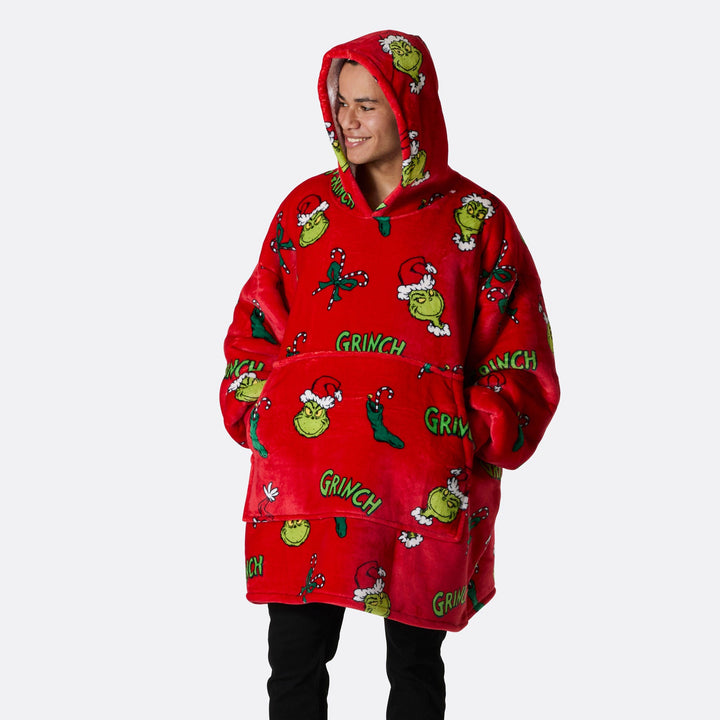 The Grinch punainen HappyHoodie