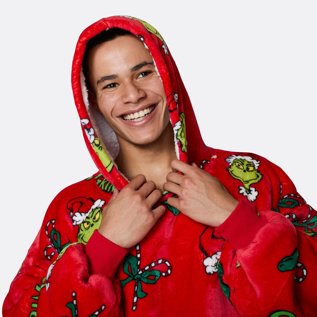 The Grinch punainen HappyHoodie