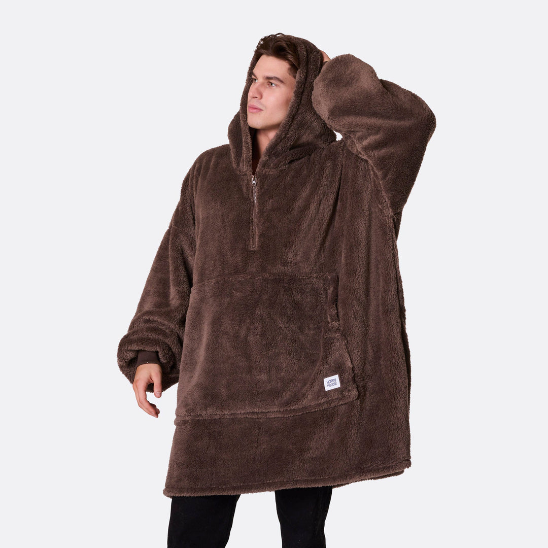 Ruskea Teddy HappyHoodie