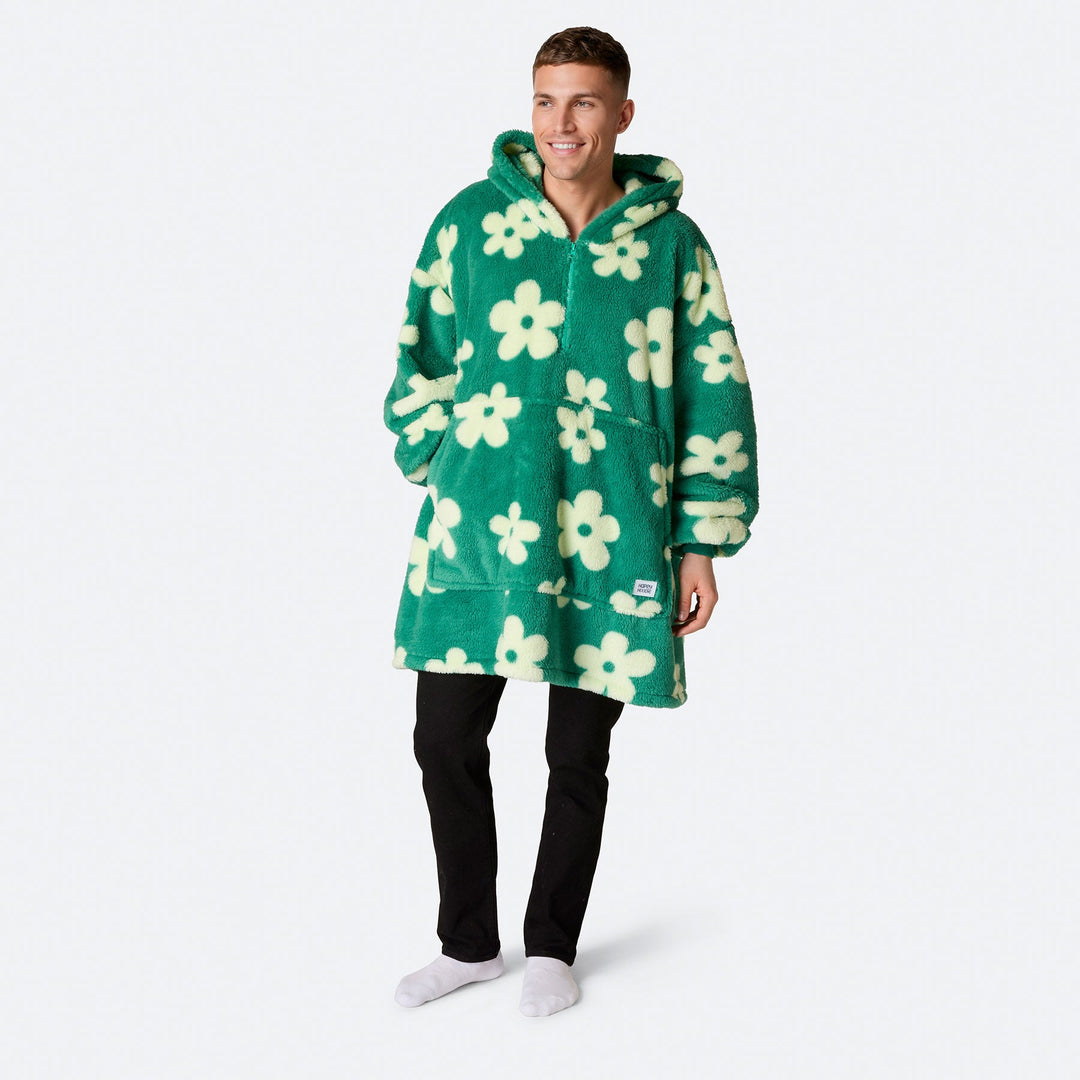 Kukallinen Vihreä Sherpa Teddy