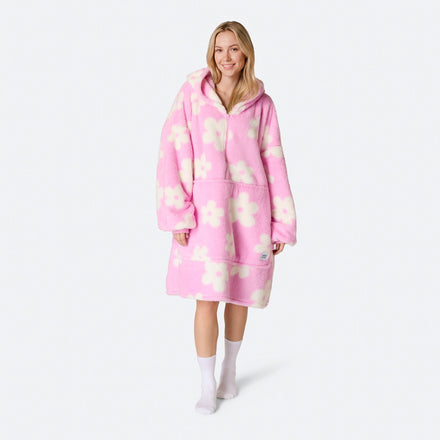 Kukallinen Vaaleanpunainen Teddy HappyHoodie
