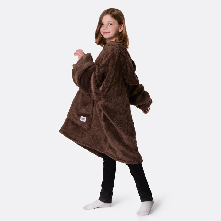 Lasten Ruskea Teddy HappyHoodie