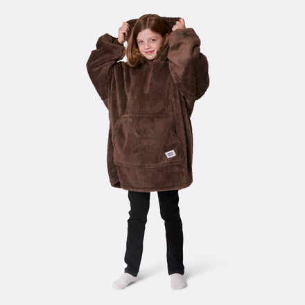 Lasten Ruskea Teddy HappyHoodie