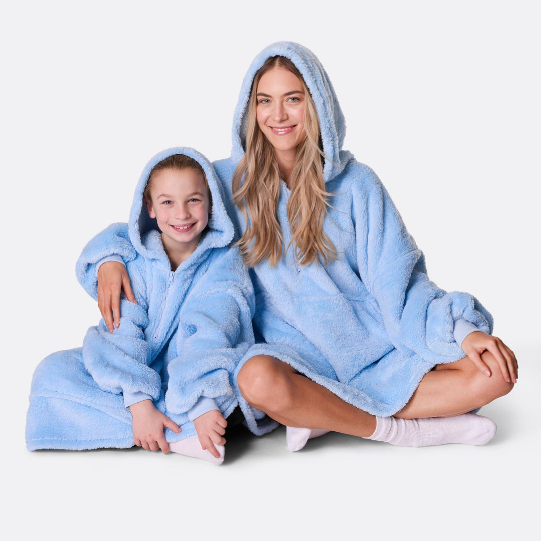 Lasten Sininen Teddy HappyHoodie