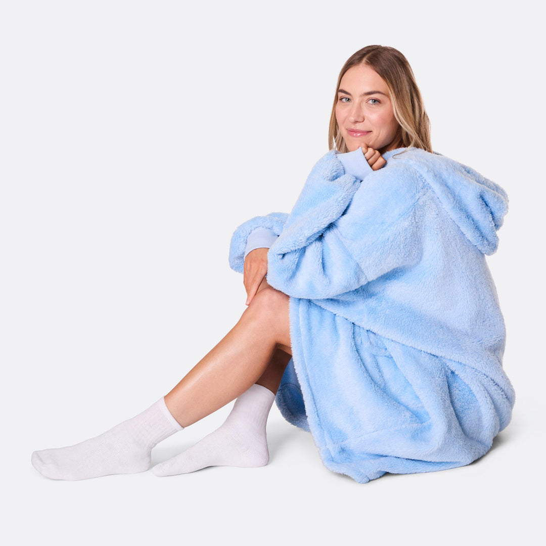 Sininen Teddy HappyHoodie