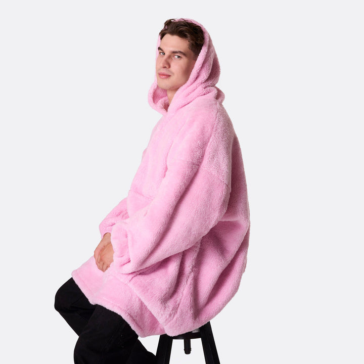 Vaaleanpunainen Teddy HappyHoodie