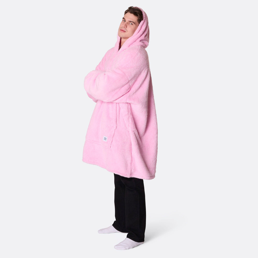 Vaaleanpunainen Teddy HappyHoodie