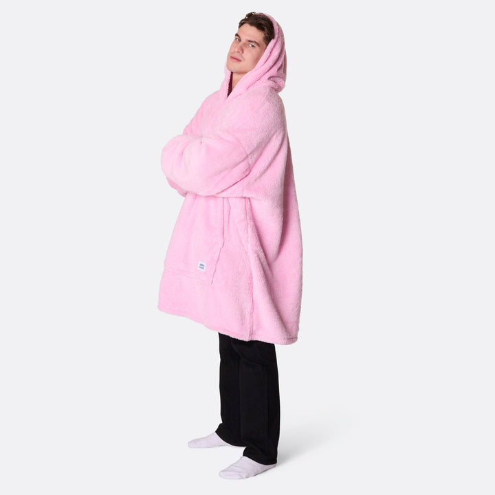 Vaaleanpunainen Teddy HappyHoodie