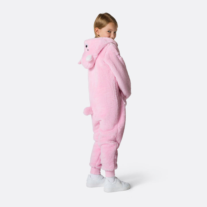 Lasten Pinkki Nallekarhu Onesie