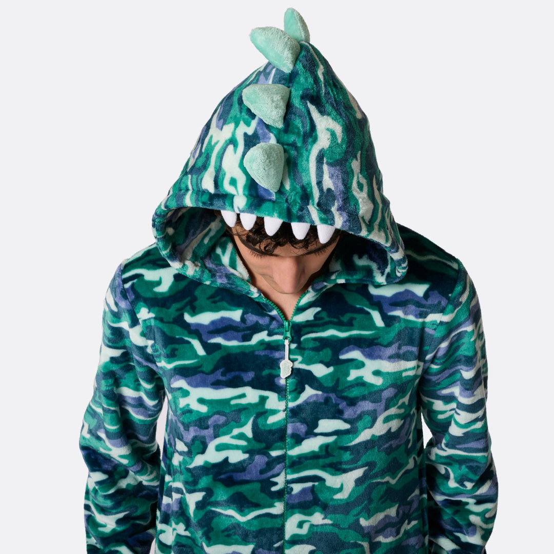 Miesten Dinosaurus Onesie