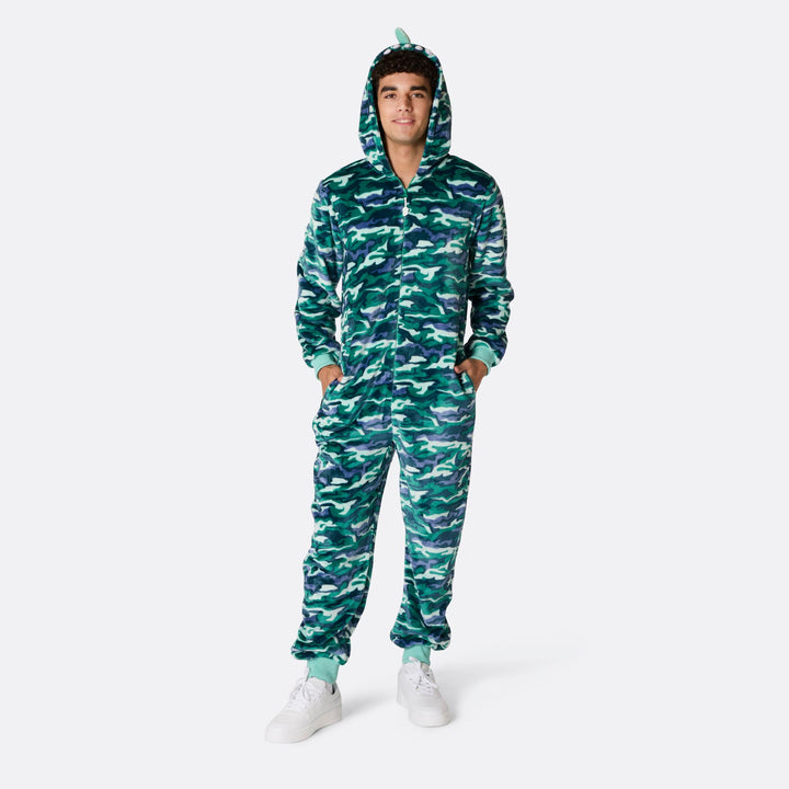 Miesten Dinosaurus Onesie