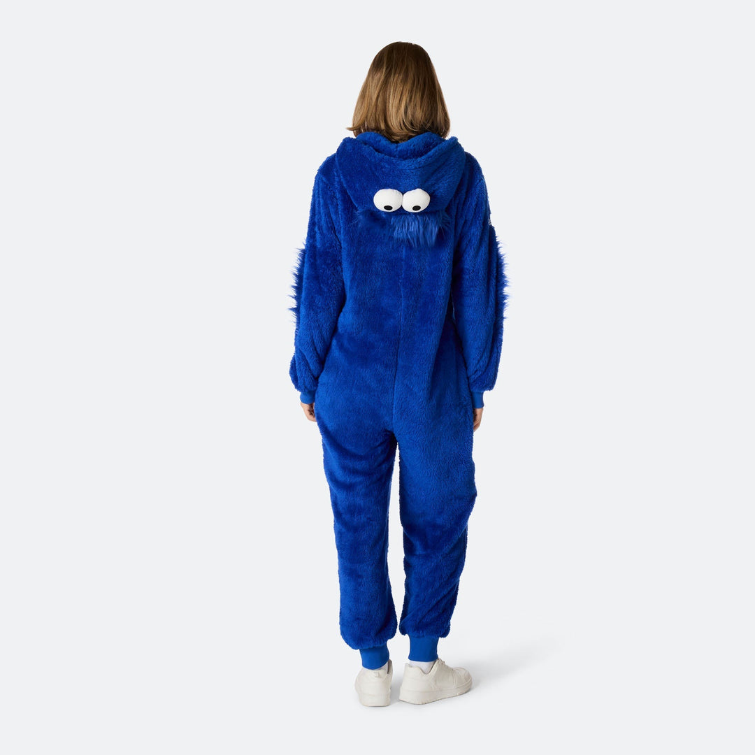 Naisten Sininen Monsteri Onesie