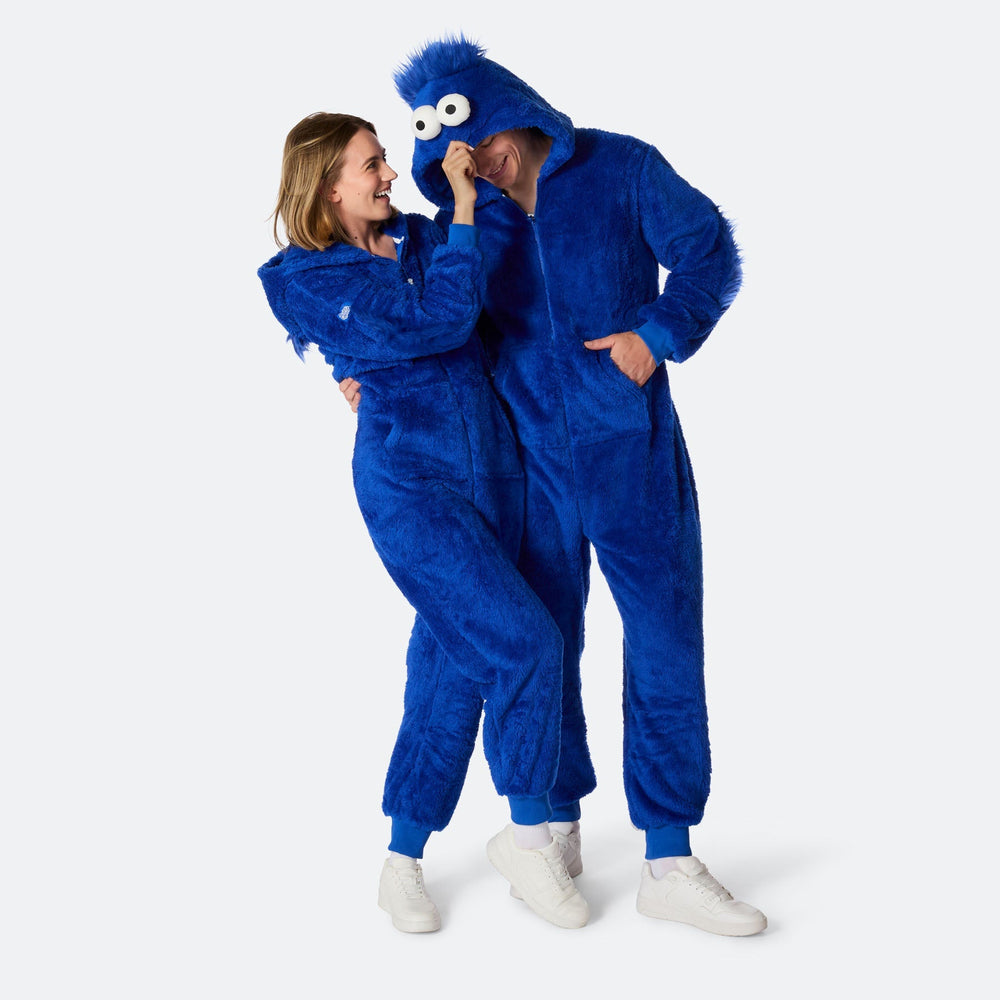 Naisten Sininen Monsteri Onesie