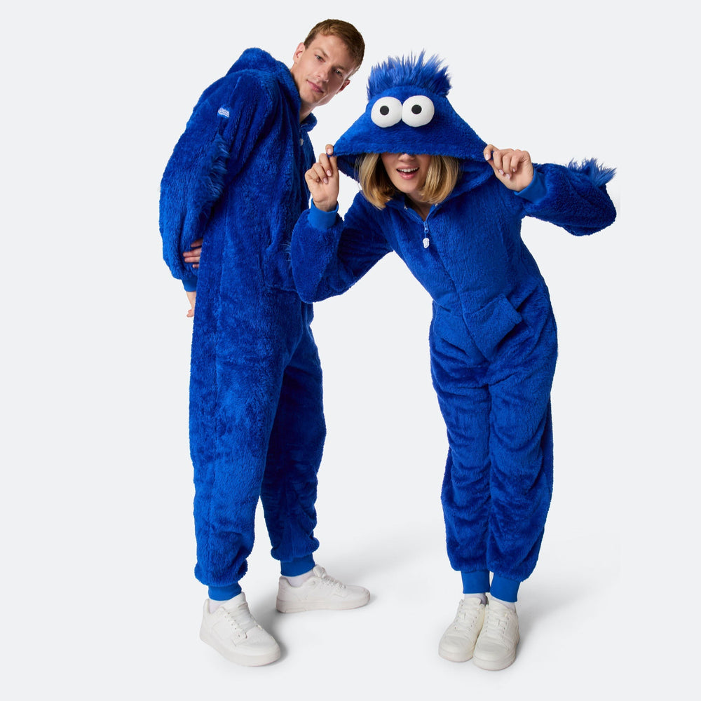 Miesten Sininen Monsteri Onesie