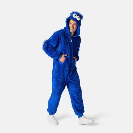 Miesten Sininen Monsteri Onesie