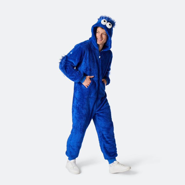 Miesten Sininen Monsteri Onesie