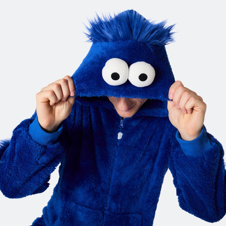 Miesten Sininen Monsteri Onesie