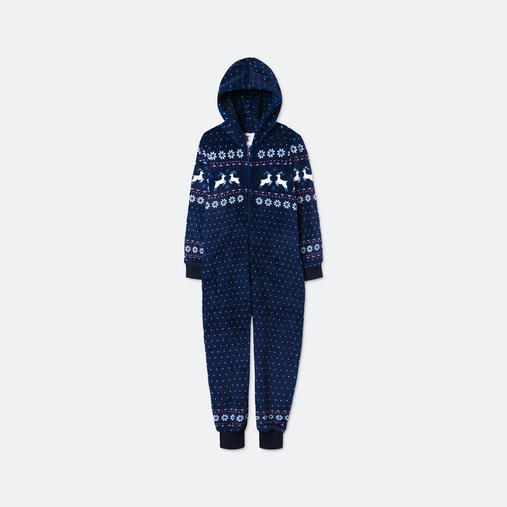 Lasten sininen joulu Onesie
