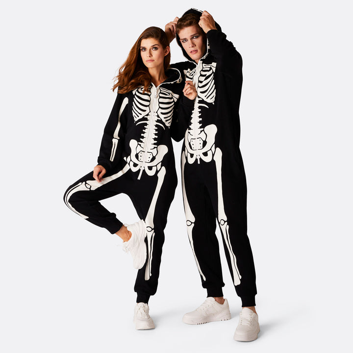 Naisten luuranko Halloween Onesie