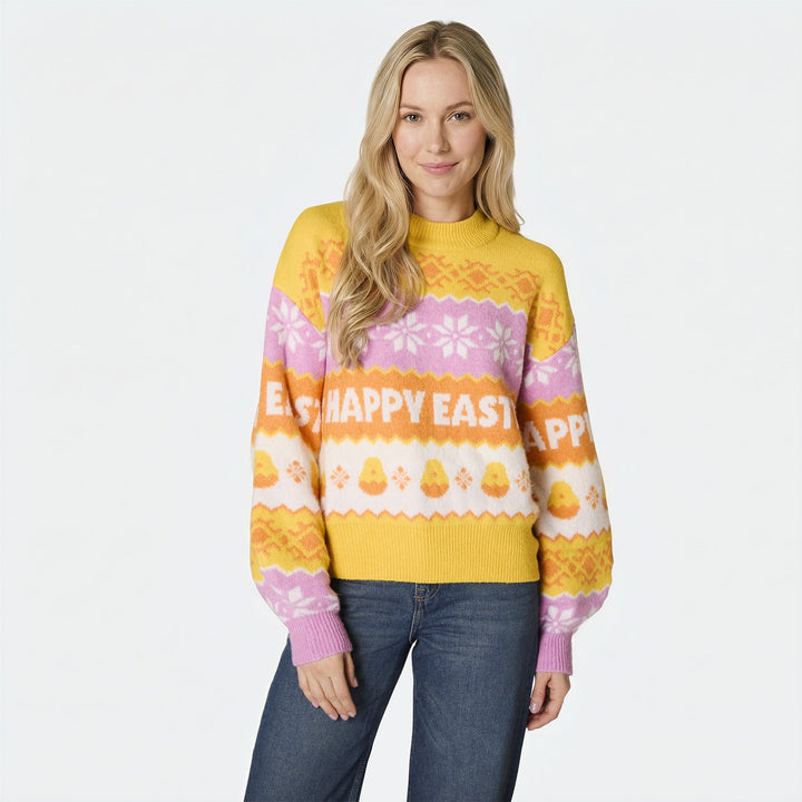 Naisten Oversized-Pääsiäisneule