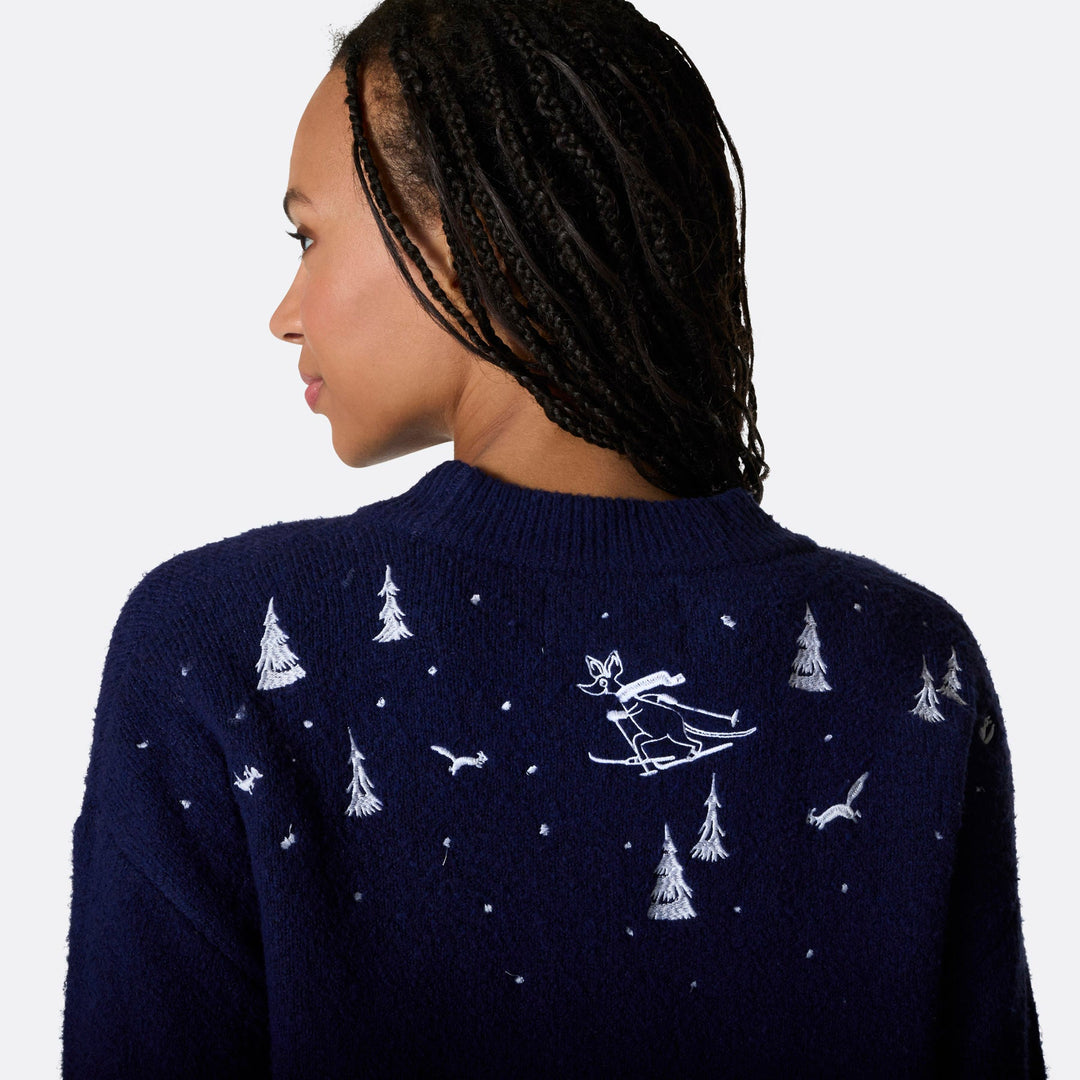 Naisten Muumi Oversized jouluneule