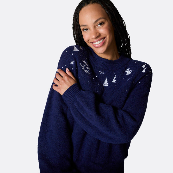 Naisten Muumi Oversized jouluneule