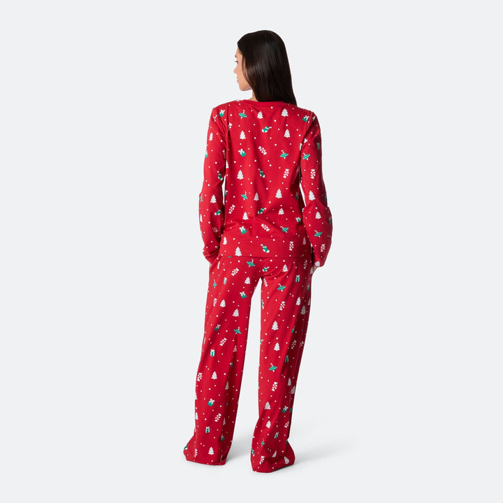 Naisten Punainen Joulukoriste Joulupyjama