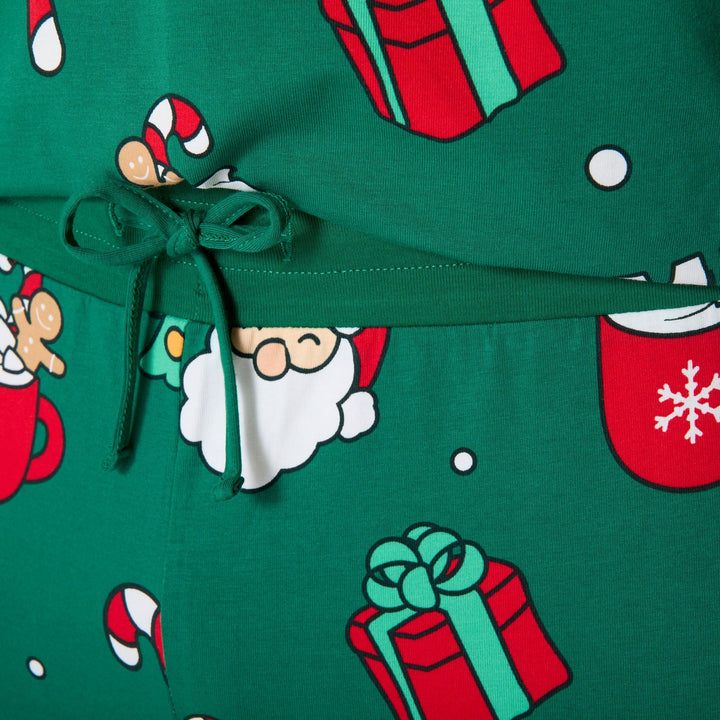 Lasten Vihreä Xmas Joulupyjama